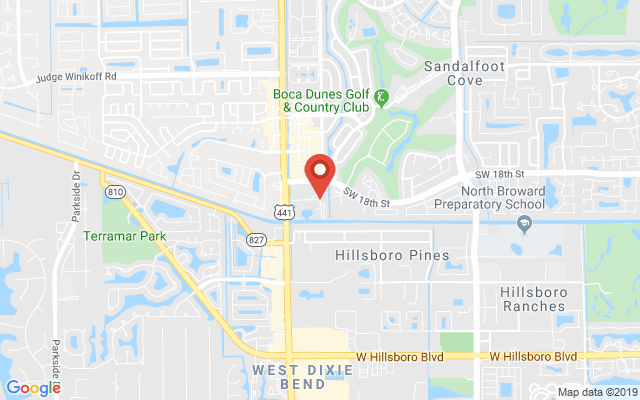 Google map image of location Sandalfoot S, Boca Raton, FL 33428, USA